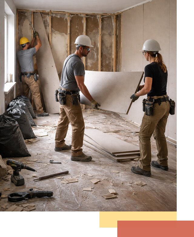 Демонтаж стеновых панелей в Урюпинске быстро и аккуратно