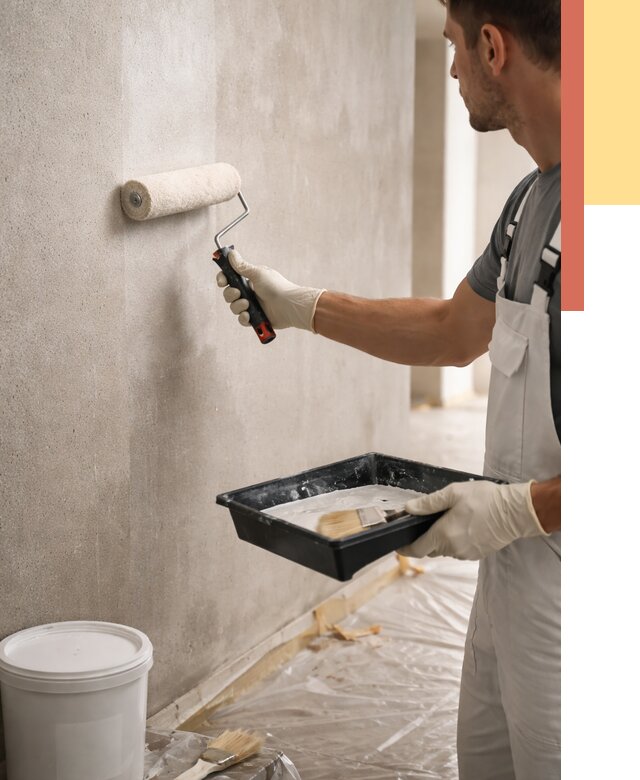 Грунтовка стен в Урюпинске от 2266 руб. м2 — быстро, недорого, с материалом | ОТДЕЛОЧНИК-Рюп