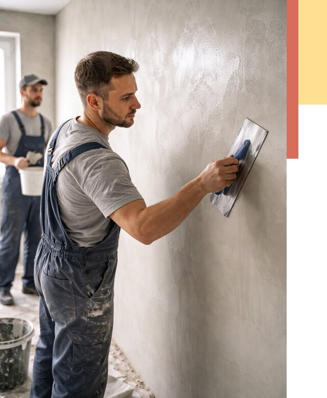 Глянцевание штукатурки стен в Урюпинске от 7726 руб. — услуги и затирка | ОТДЕЛОЧНИК-Рюп