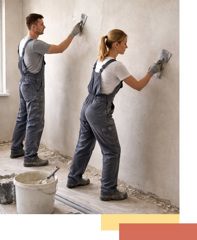 Штукатурка стен под обои в Урюпинске профессионально и быстро