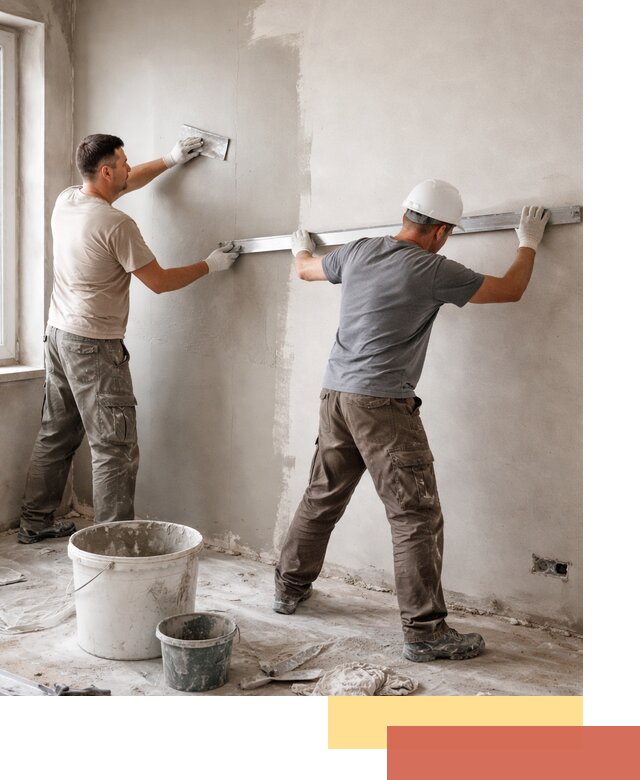 Штукатурка стен под покраску в Урюпинске качественно и быстро