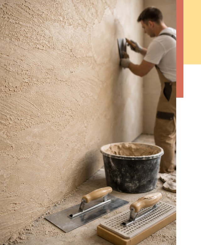 Декоративная штукатурка травертин в Урюпинске от 1854 руб/м2 — качественно и недорого | ОТДЕЛОЧНИК-Рюп