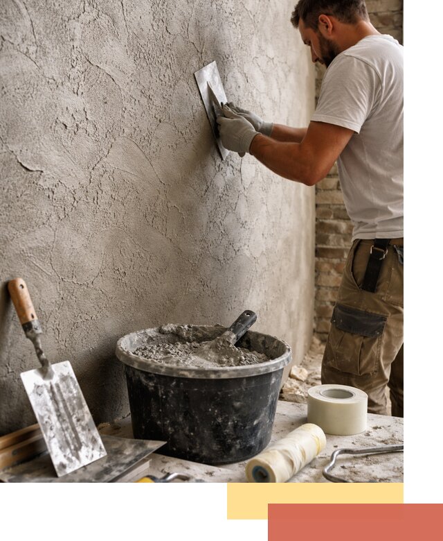 Декоративная штукатурка лофт в Урюпинске — отделка стен и потолков