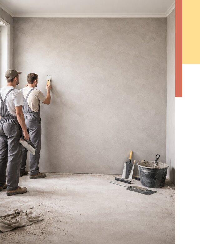 Микробетон на стены в Урюпинске от 1288 руб. — нанесение и отделка | ОТДЕЛОЧНИК-Рюп