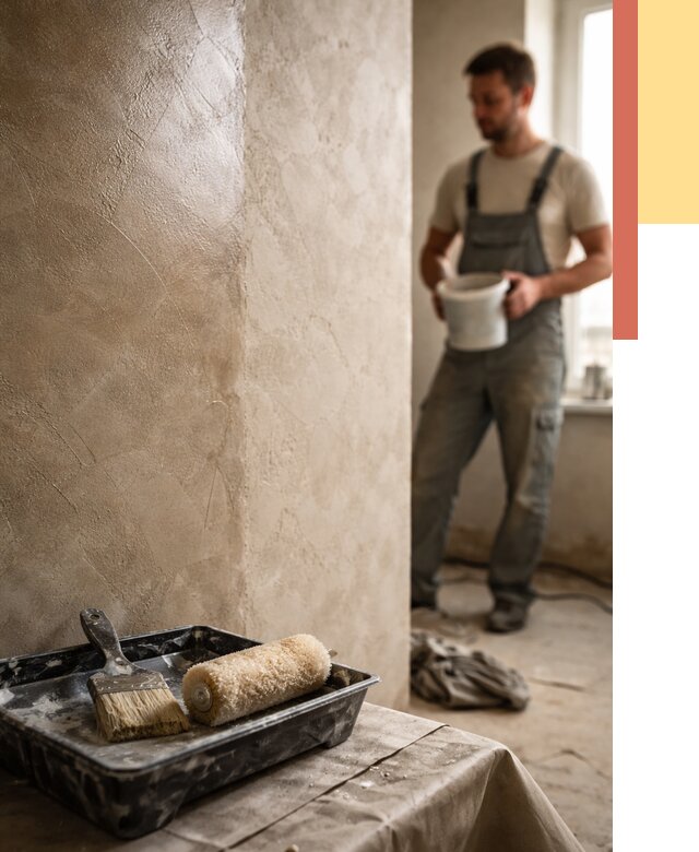 Нанесение воска на штукатурку в Урюпинске от 3605 руб. | Услуги ОТДЕЛОЧНИК-Рюп