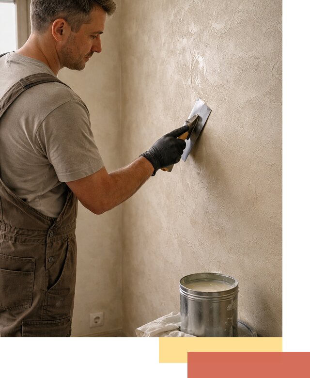 Нанесение воска на штукатурку в Урюпинске для защиты и блеска