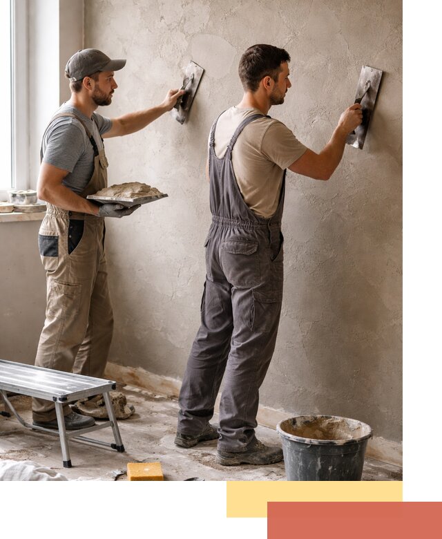 Ремонт декоративной штукатурки и восстановление фактуры в Урюпинске