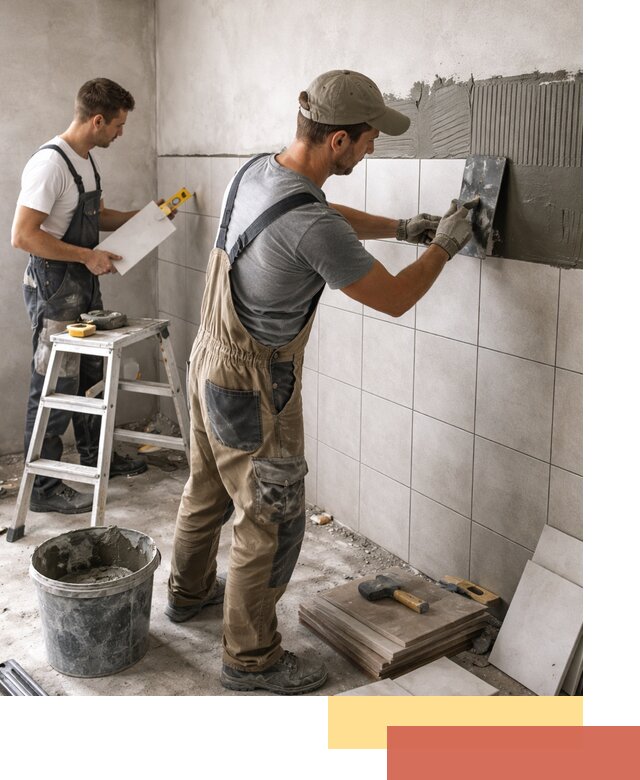 Укладка плитки на стены в Урюпинске профессионально и надежно