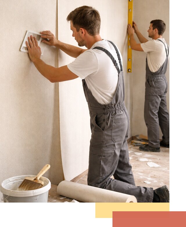 Поклейка бумажных обоев в Урюпинске качественно и недорого