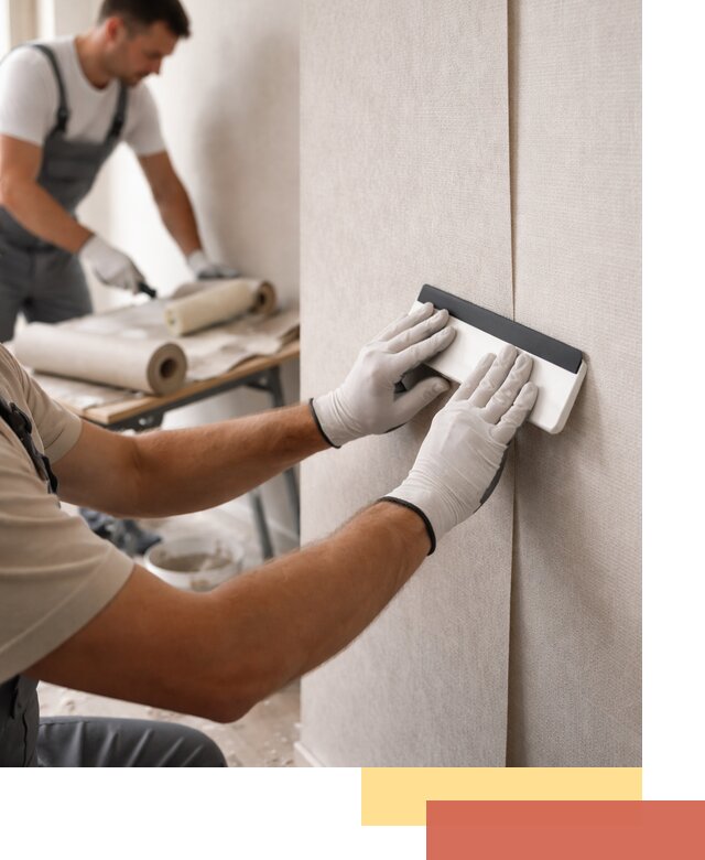 Поклейка обоев под покраску в Урюпинске профессионально и быстро