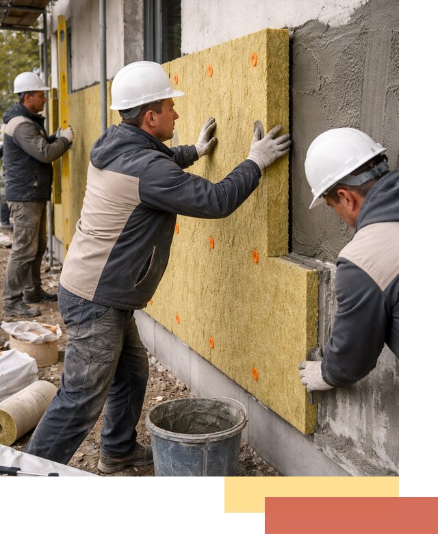 Утепление стен минватой в Урюпинске — тепло и звукоизоляция