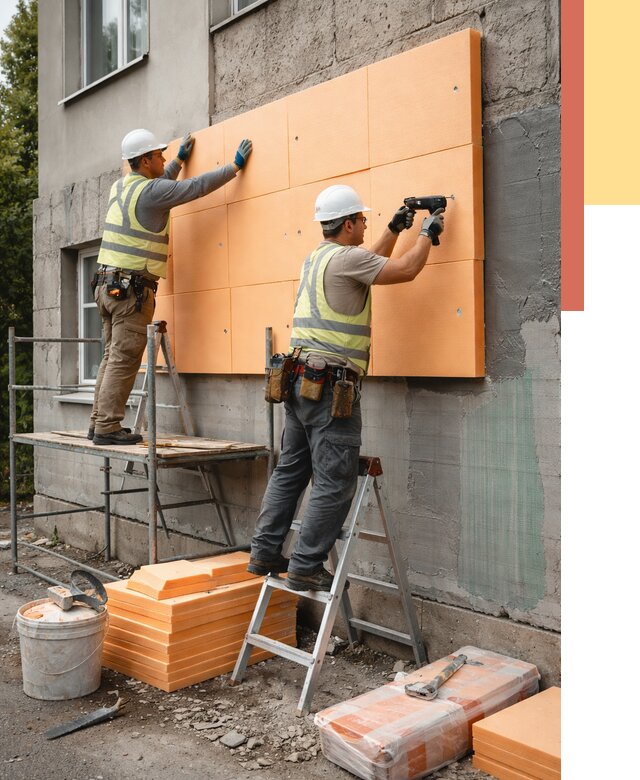 Утепление стен пеноплексом в Урюпинске от 1906 руб./м2 — быстро и недорого | ОТДЕЛОЧНИК-Рюп