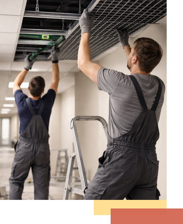 Монтаж потолка Грильято в Урюпинске: установка под ключ качественно