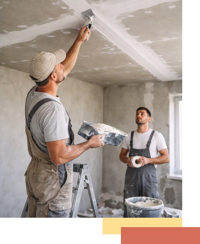 Обработка швов потолка ГКЛ в Урюпинске: качественная заделка и шпатлевка