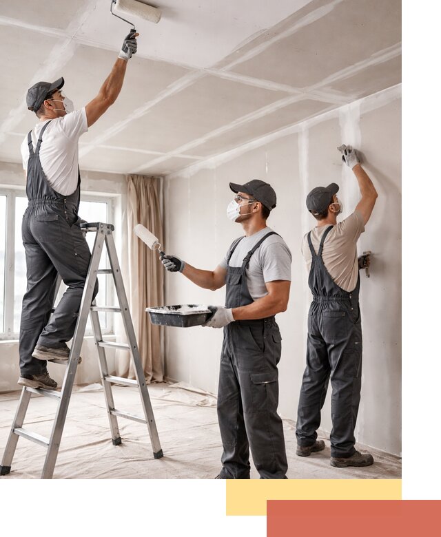 Покраска потолка из гипсокартона в Урюпинске качественно и недорого