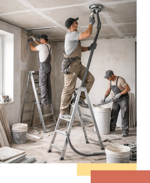 Ремонт потолка из гипсокартона в Урюпинске: быстрый и качественный монтаж