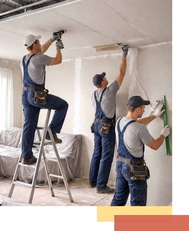 Профессиональная отделка потолка в Урюпинске быстро и качественно