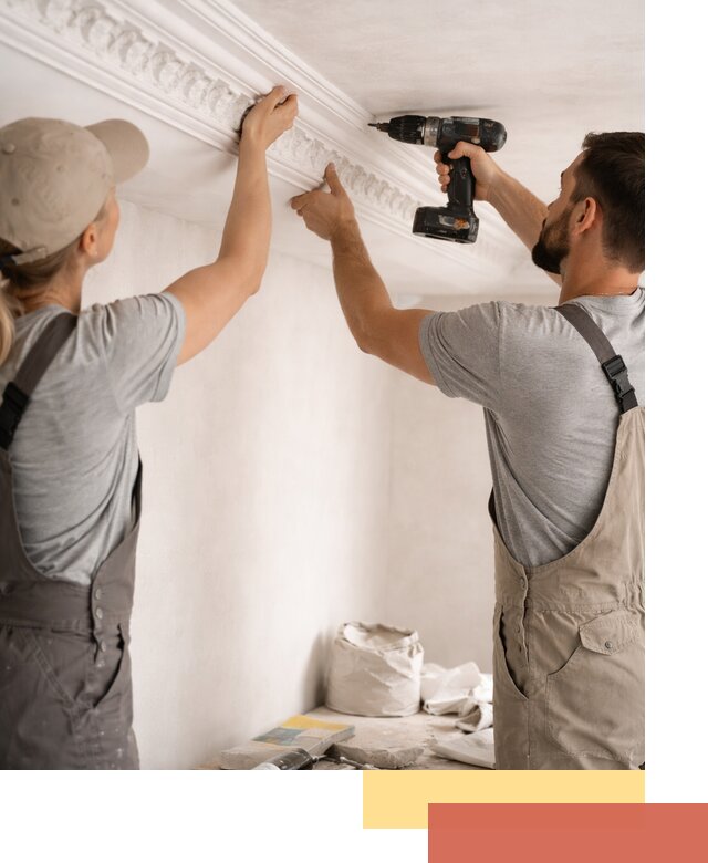 Профессиональный монтаж лепнины на потолок в Урюпинске